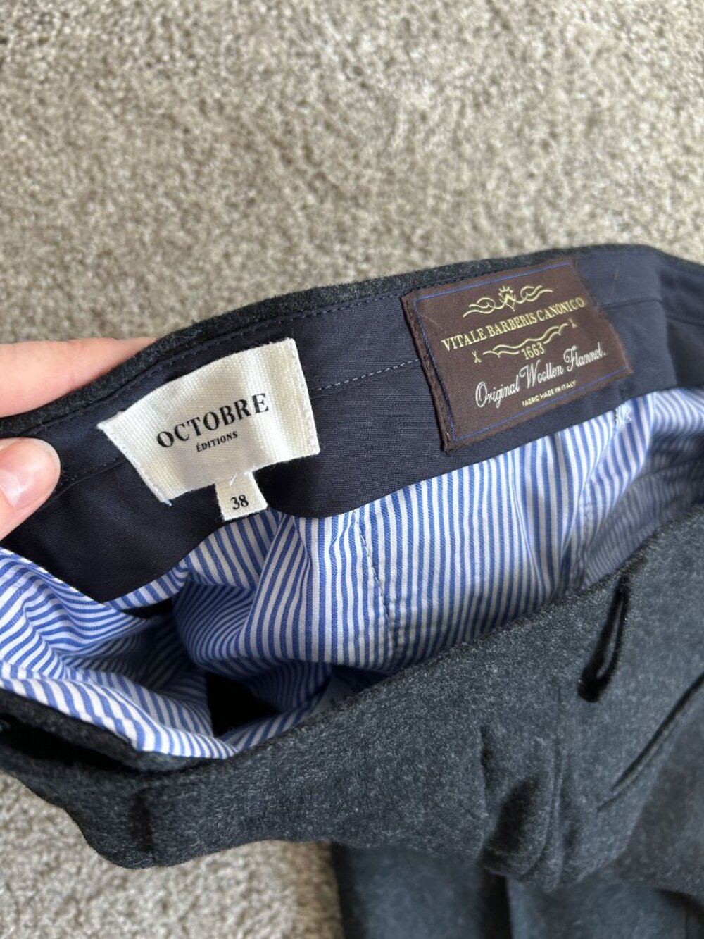 NWT Octobre Editions Carl Trousers - Picture 3 of 5